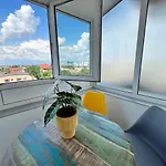 Appartement Spectacular View Over The City - Dorobanti Studio Boekarest